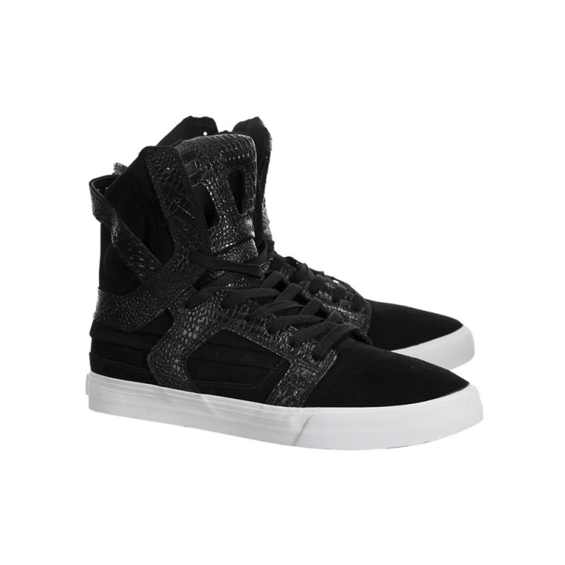 Supra SkyTop II Høye Dame Svarte | PQACE7243