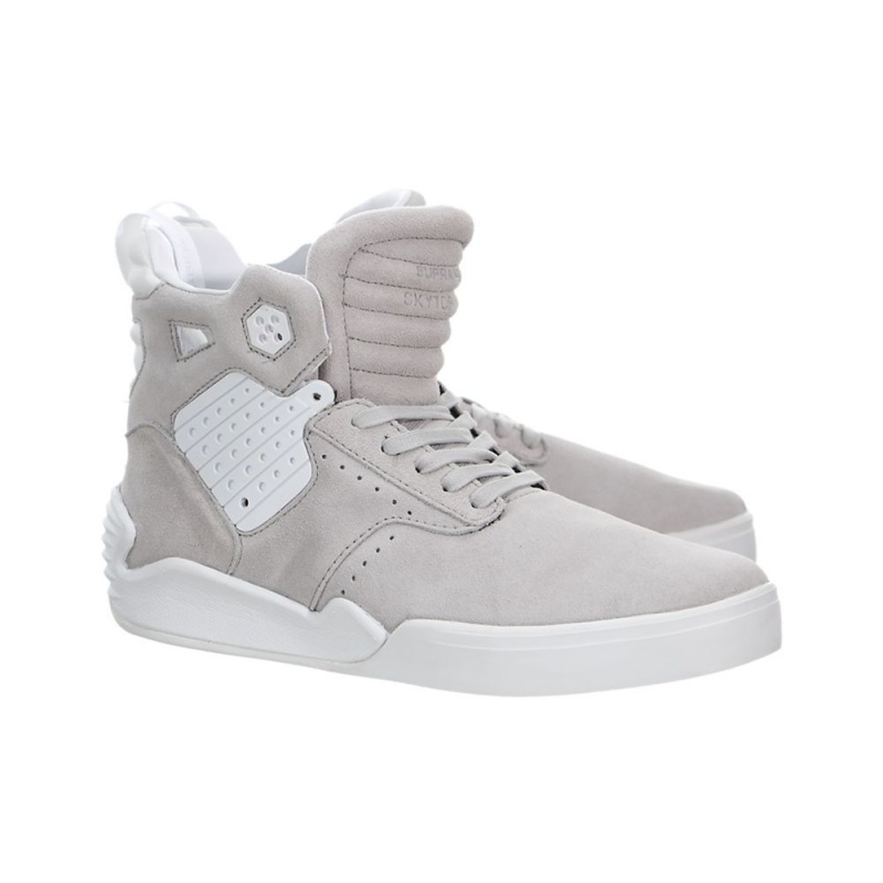 Supra SkyTop IV Høye Dame Grå | XZCST3298