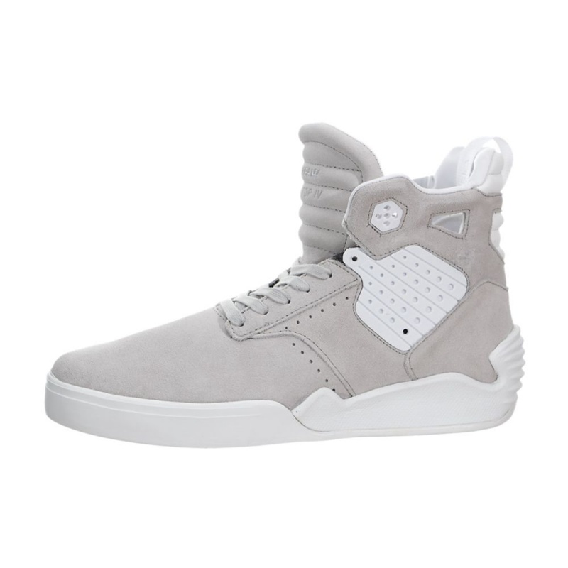 Supra SkyTop IV Høye Dame Grå | XZCST3298