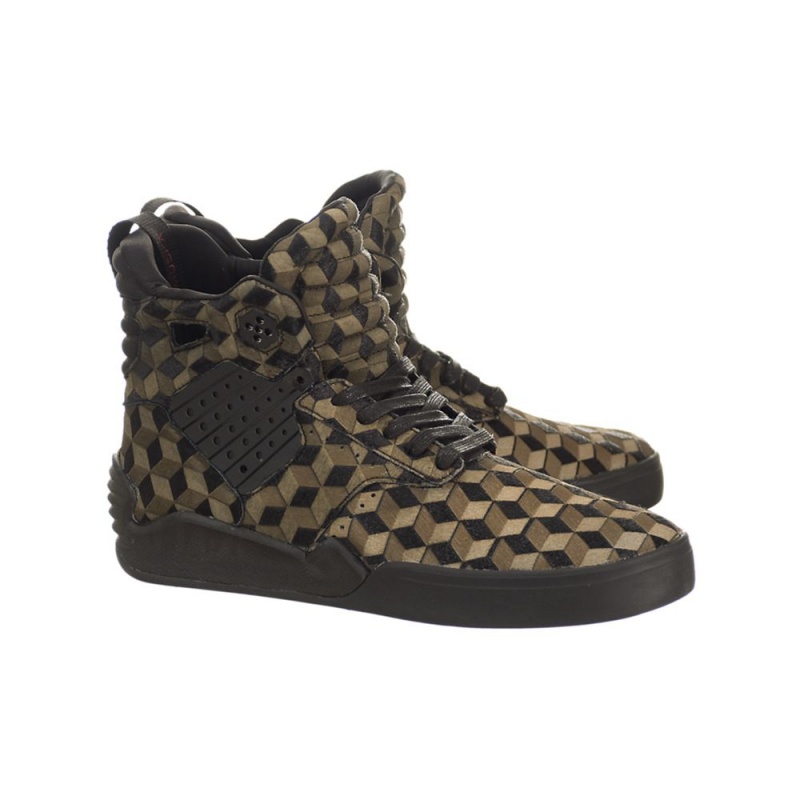 Supra SkyTop IV Høye Dame Grønn | JMDSU5430