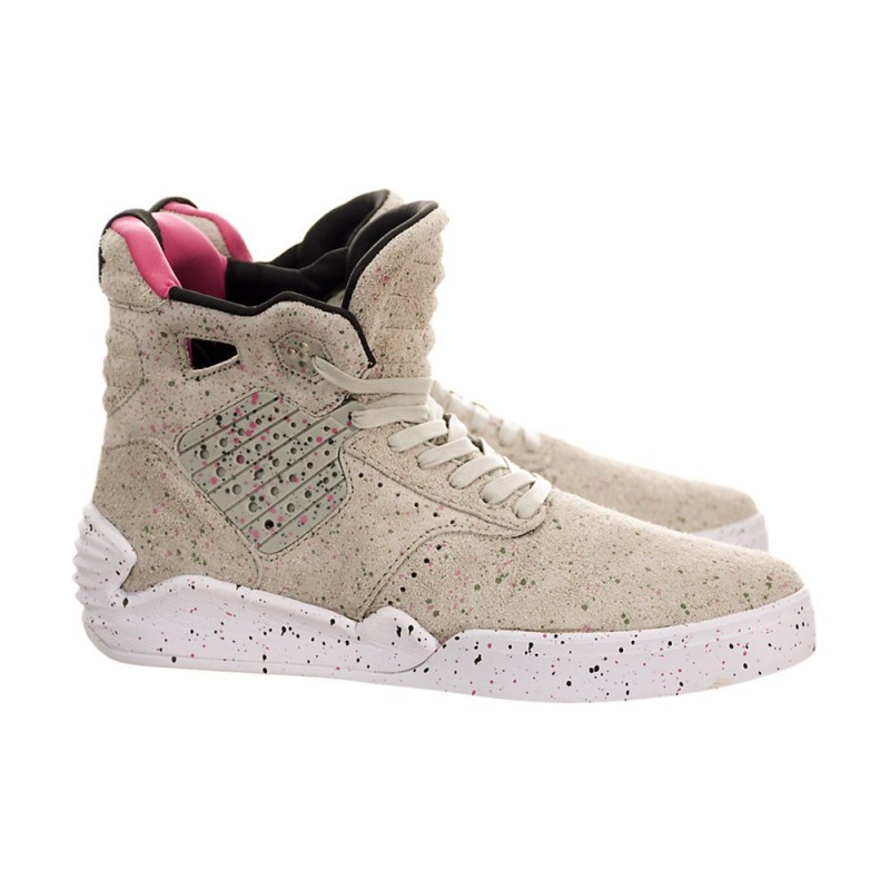 Supra SkyTop IV Høye Dame Khaki | CLXQR6325