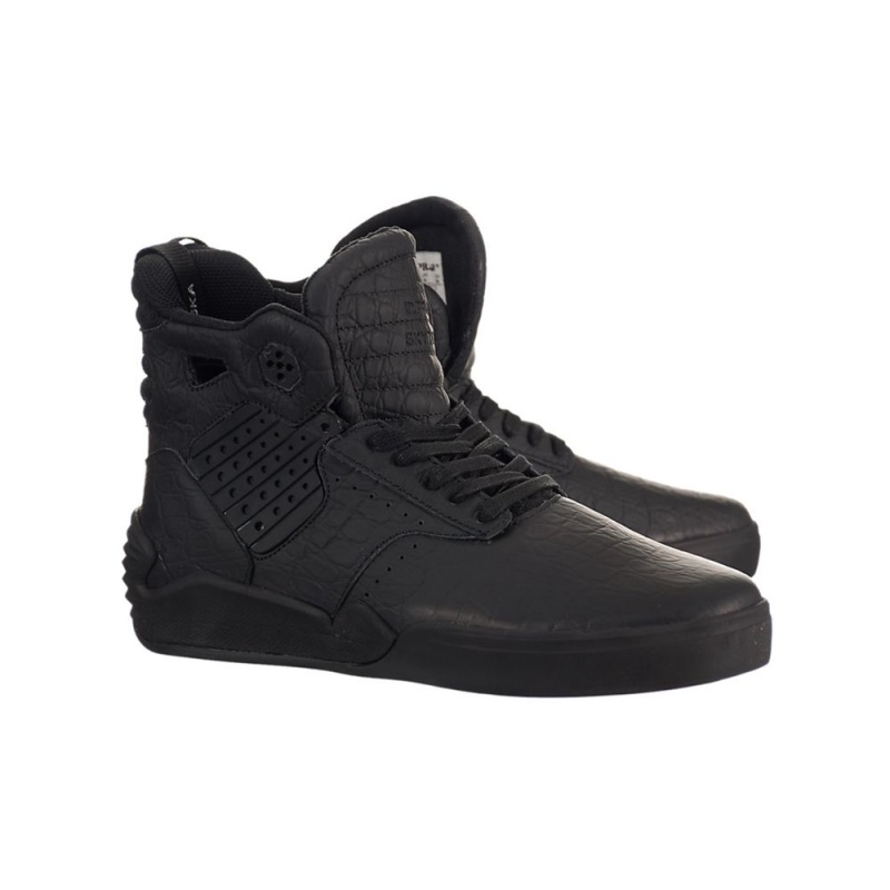 Supra SkyTop IV Høye Dame Svarte | IVADT3472