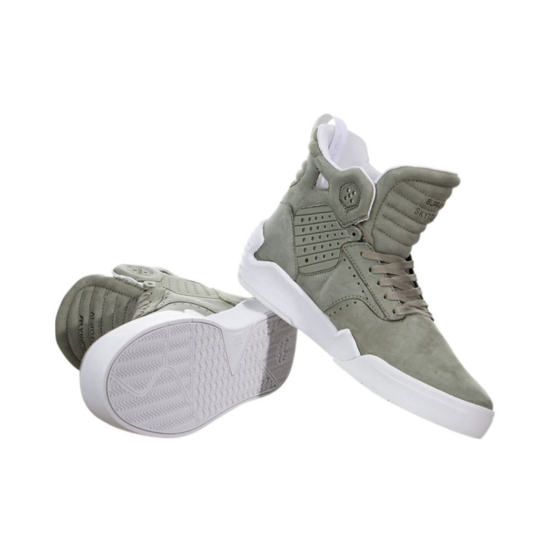 Supra SkyTop IV Høye Herre Grønn | UKBOX2437