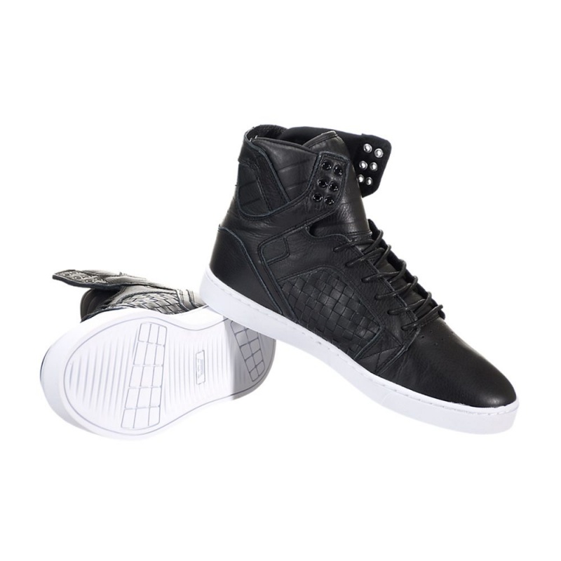 Supra SkyTop LX Høye Dame Svarte | HISJE8039