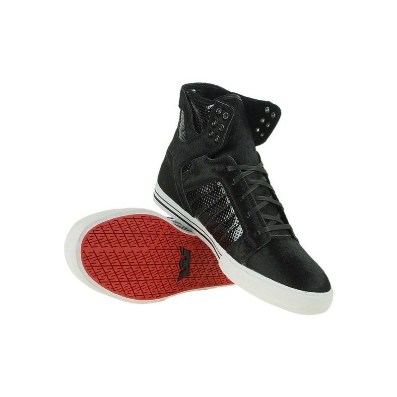 Supra SkyTop NS Høye Dame Svarte | HKNSM7835