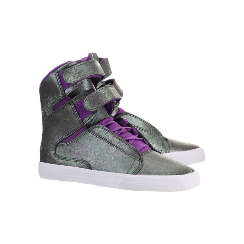 Supra Society II Høye Dame Lilla | BUYNS8356