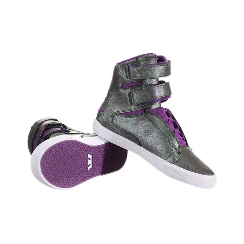 Supra Society II Høye Dame Lilla | BUYNS8356