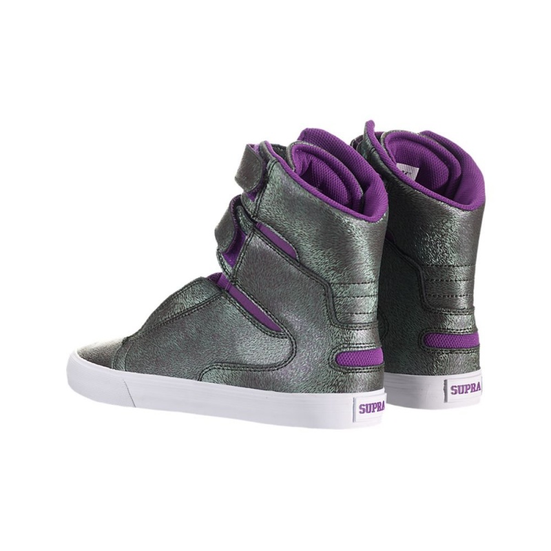 Supra Society II Høye Dame Lilla | BUYNS8356