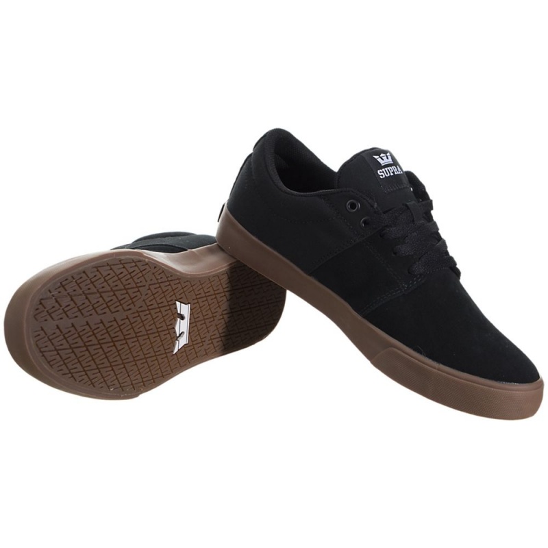 Supra Stacks Vulc II Lave Dame Svarte | IBYCD8137