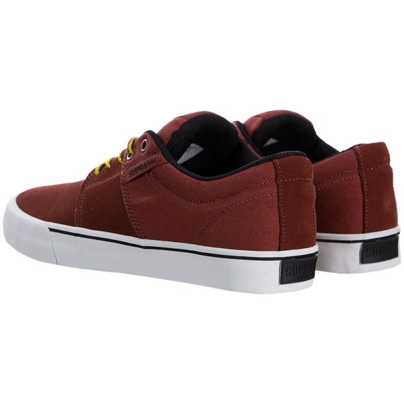 Supra Stacks Vulc II Lave Herre Rød | BPMUE7698