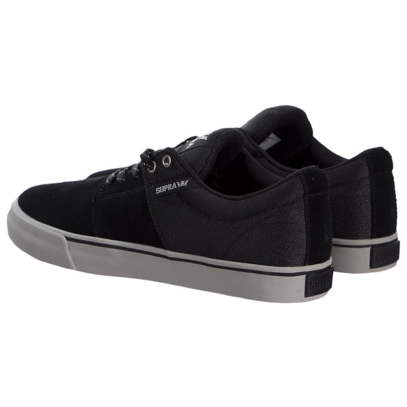 Supra Stacks Vulc II Lave Herre Svarte | WXUYC3841