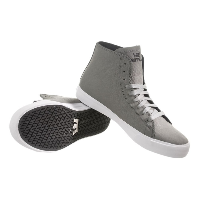 Supra Thunder High Høye Dame Grå | BORDK9320