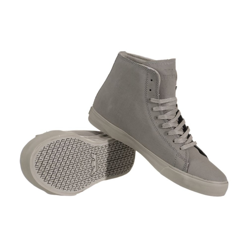 Supra Thunder High Høye Dame Grå | WEXAK7348