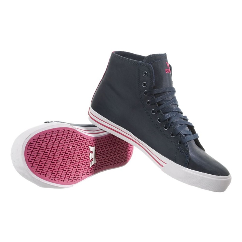 Supra Thunder High Høye Dame Marineblå | IFEXB3498