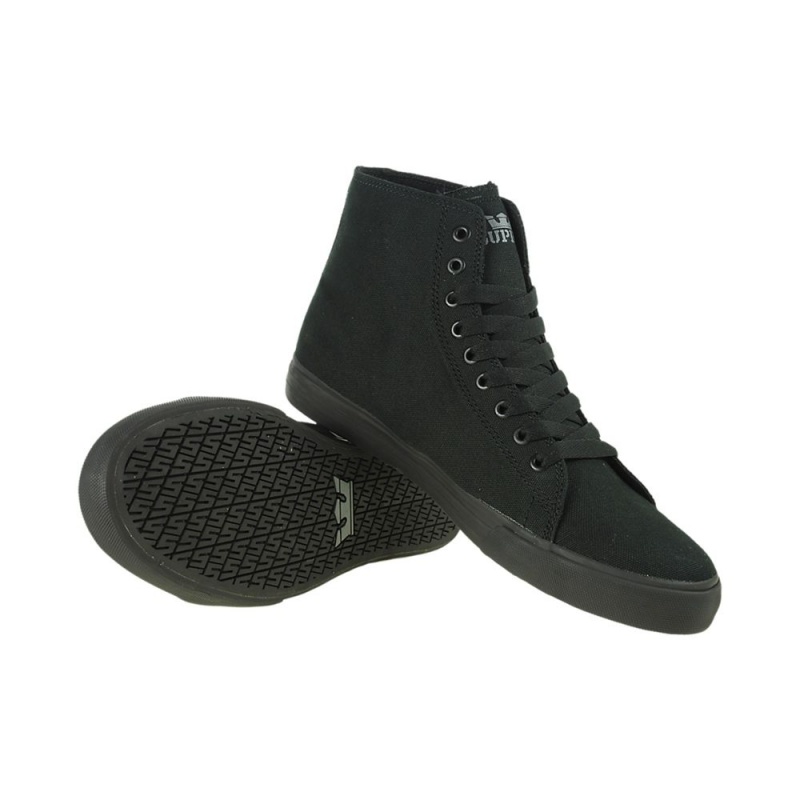 Supra Thunder High Høye Dame Svarte | FEYTN0926