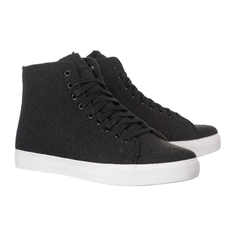 Supra Thunder High Høye Dame Svarte | KHLCF1562