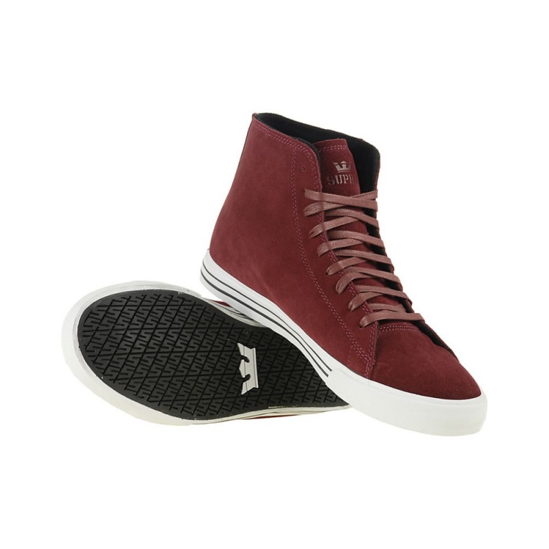 Supra Thunder High Høye Herre Burgunder | APCKY7839