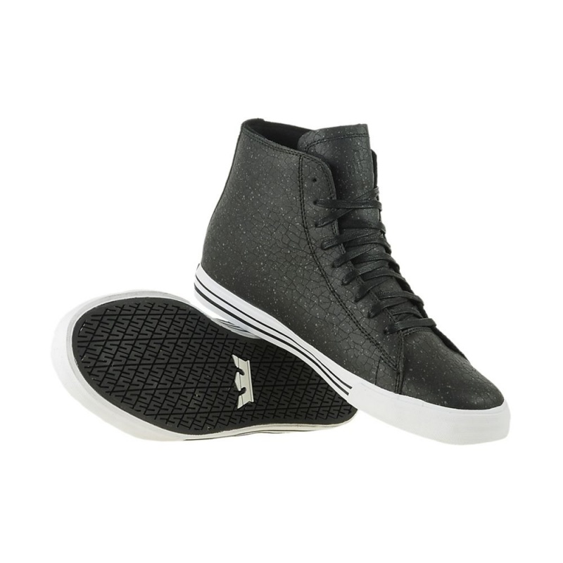 Supra Thunder High Høye Herre Svarte | THVUL8174