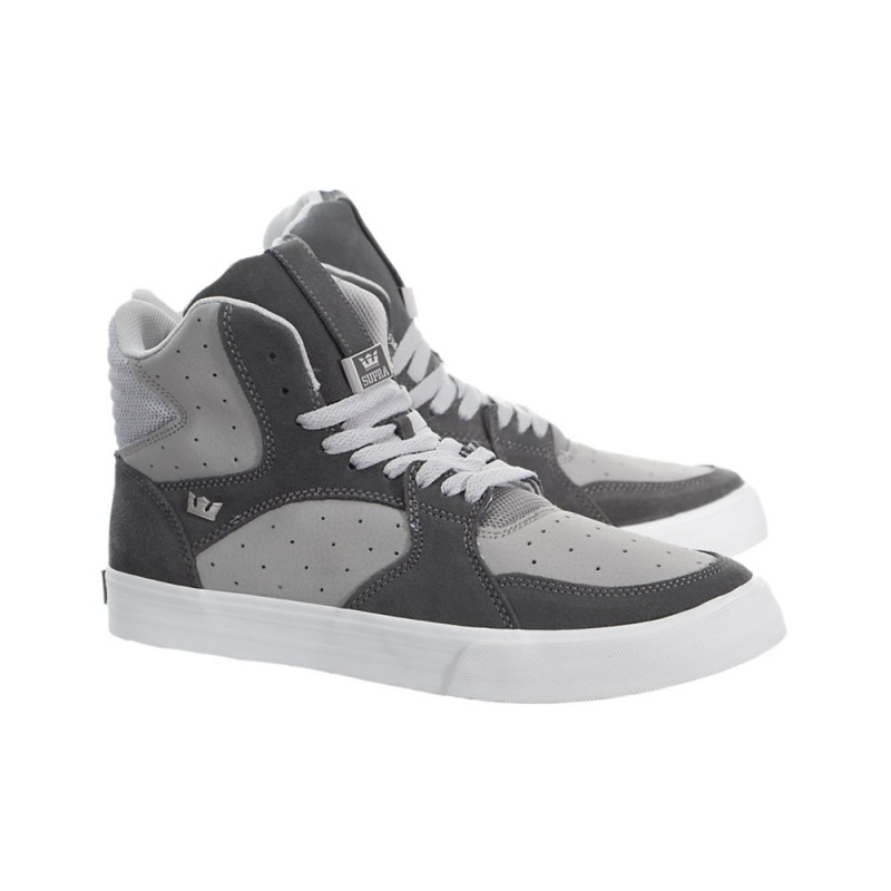 Supra Vaider 3000 Høye Dame Grå Svarte | LWRZK0396