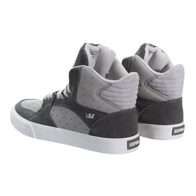 Supra Vaider 3000 Høye Dame Grå Svarte | LWRZK0396