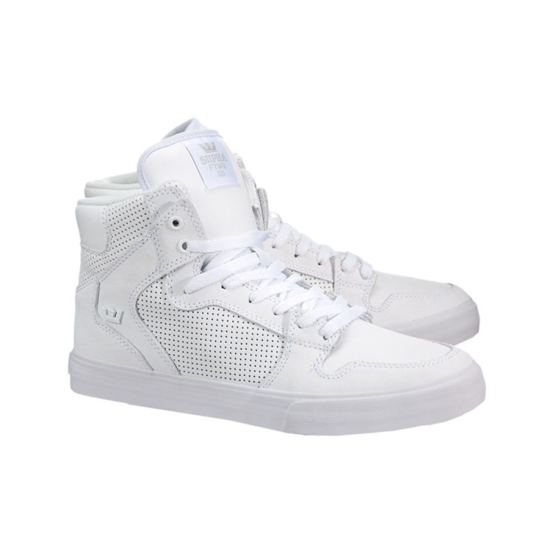 Supra Vaider Høye Dame Hvite | GBPSX8503