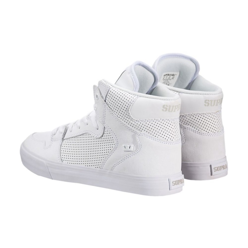 Supra Vaider Høye Dame Hvite | GBPSX8503