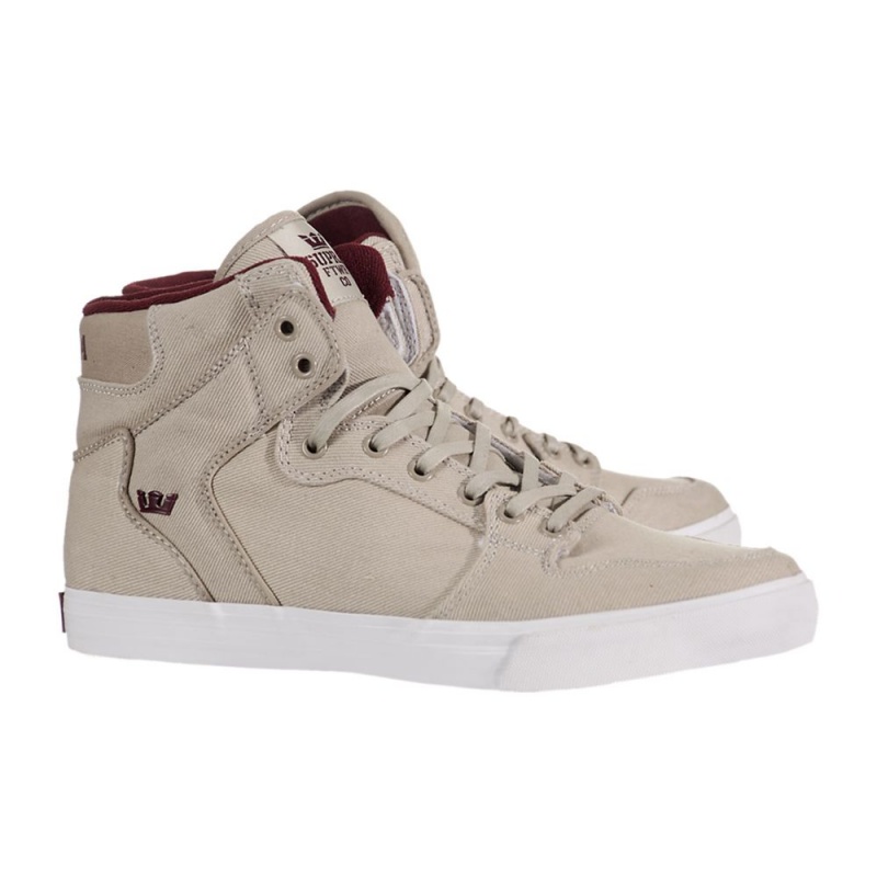 Supra Vaider Høye Dame Khaki | IOMFK9358