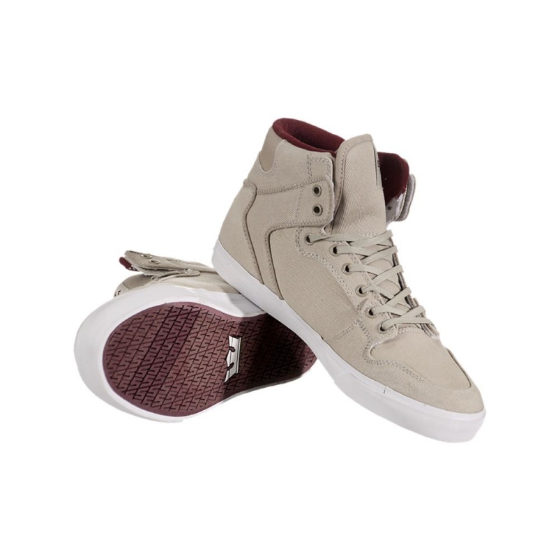 Supra Vaider Høye Dame Khaki | IOMFK9358