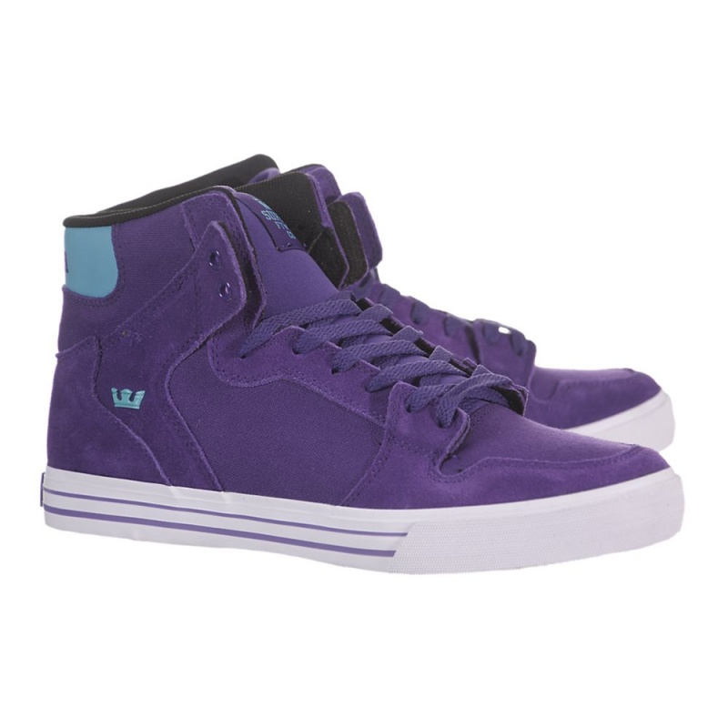 Supra Vaider Høye Dame Lilla | BKETR5084