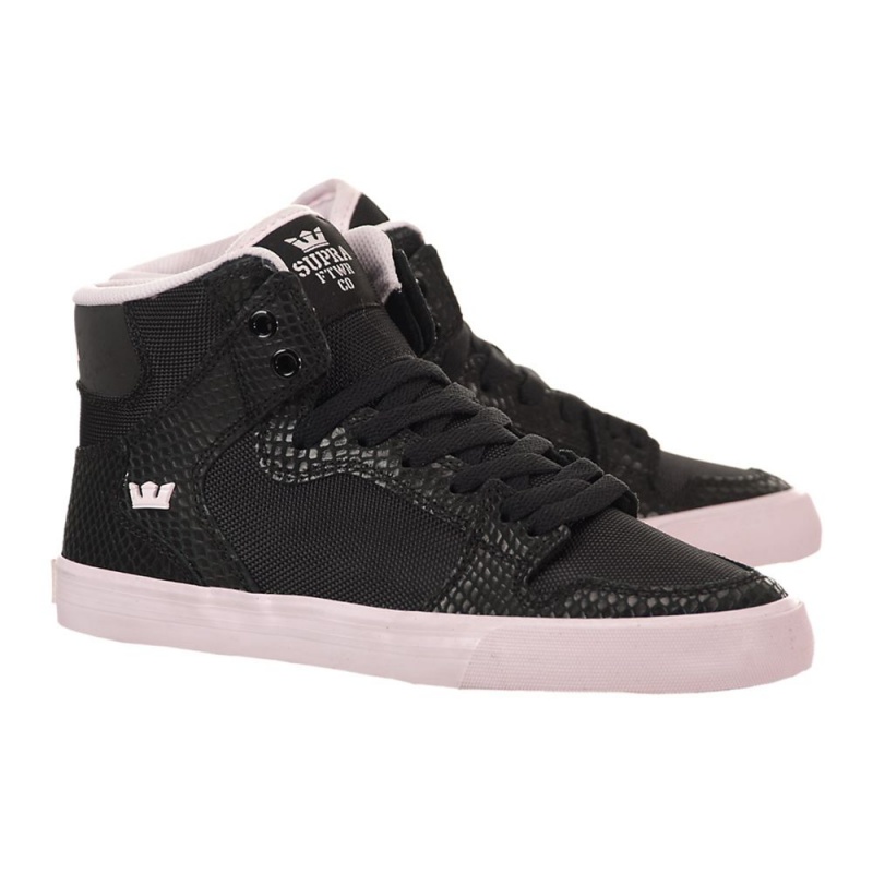 Supra Vaider Høye Dame Svarte Rosa | XVWUB9825