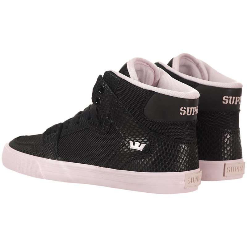 Supra Vaider Høye Dame Svarte Rosa | XVWUB9825