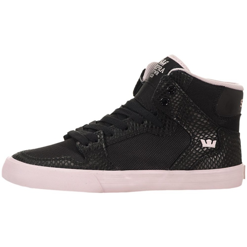 Supra Vaider Høye Dame Svarte Rosa | XVWUB9825