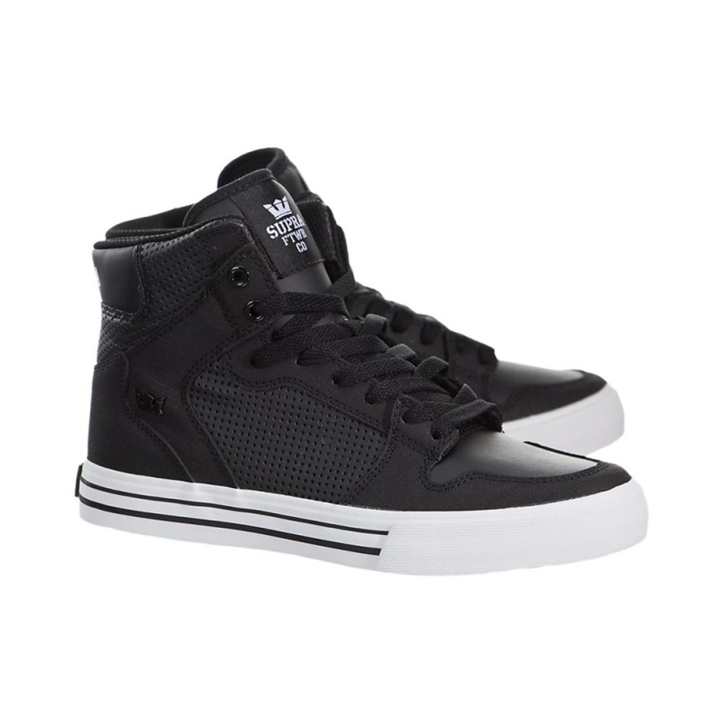 Supra Vaider Høye Dame Svarte | UKQCH5607