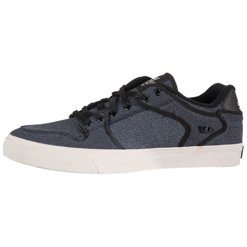 Supra Vaider Low Lave Dame Svarte Hvite | ICMTV6809